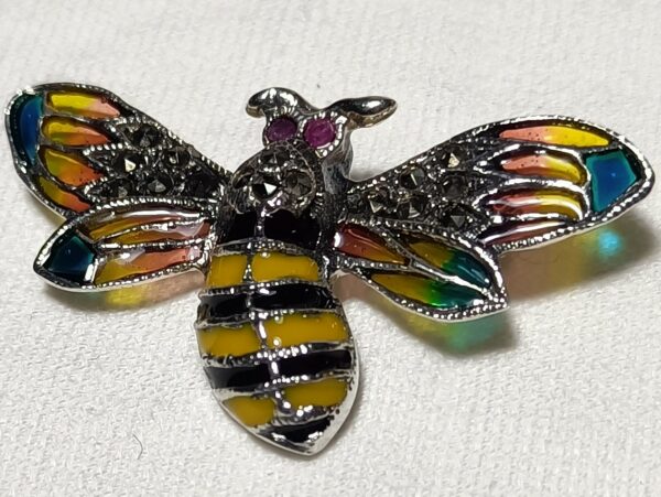 Broche Abeja Multicolor.