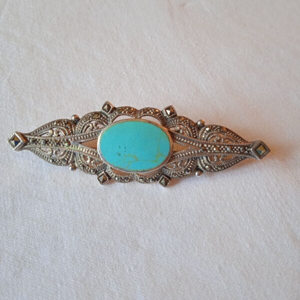 Broche Turquesa.